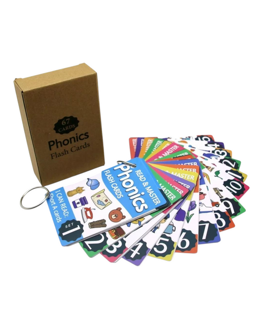 Read and Master Phonics Flash Cards Set