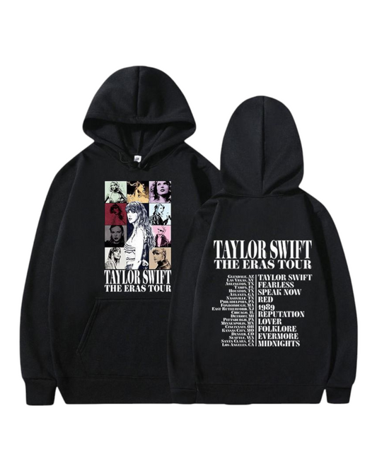 Graphic Double-Sided Women's Taylor Swift Eras Tour Hoodie