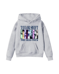 Taylor Swift Eras Print Fleece Hoodie