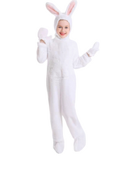White Bunny Animal Costume Set