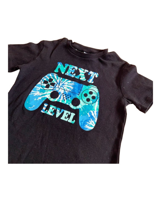 Next Level Black Gaming T-shirt