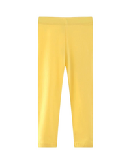 Cotton Blend Solid Rib Legging