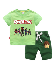 Boys’ T-Shirt and Shorts Roblox Outfit Set
