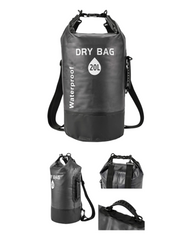 Black Waterproof Dry Bag Pack