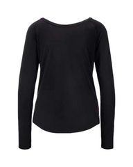 Long Sleeve Women's Crewneck Shirt - Casual Soft Round Neck Top