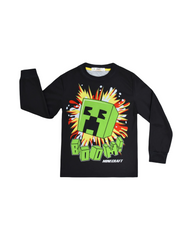 Minecraft Creeper Graphic Boys Clothing Set Sweatshirt and Joggers