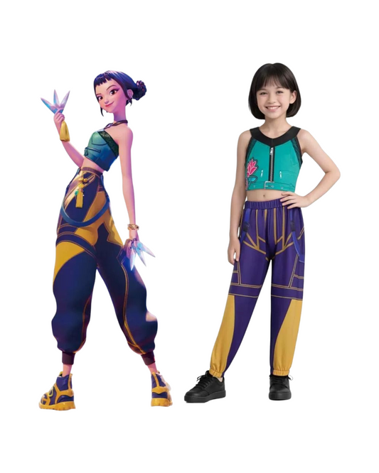 K-Pop Demon Hunters Zoey Rumi Mira Costume