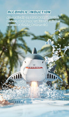 Remote Control Shark Toy with Light and Water Spray