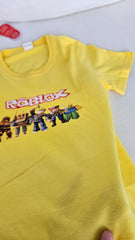 Boys’ T-Shirt and Shorts Roblox Outfit Set