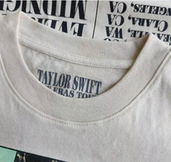 Taylor Swift Eras Tour Graphic Cotton T-Shirt