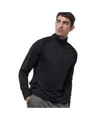 Quarter-Zip Men's Dry Active Running Top – Long Sleeve