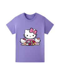 Hello Kitty Inspired Graphic Tee – Soft Cotton Cute Top