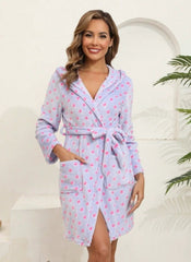 Women’s Soft Bathrobe – Lightweight, Warm & Comfortable