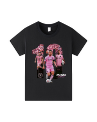 100% Cotton Messi #10 Graphic T-Shirt for Kids