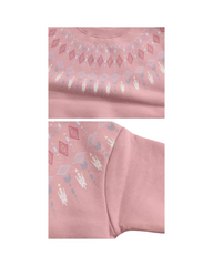 Girls' Knit Soft Pink Sweater