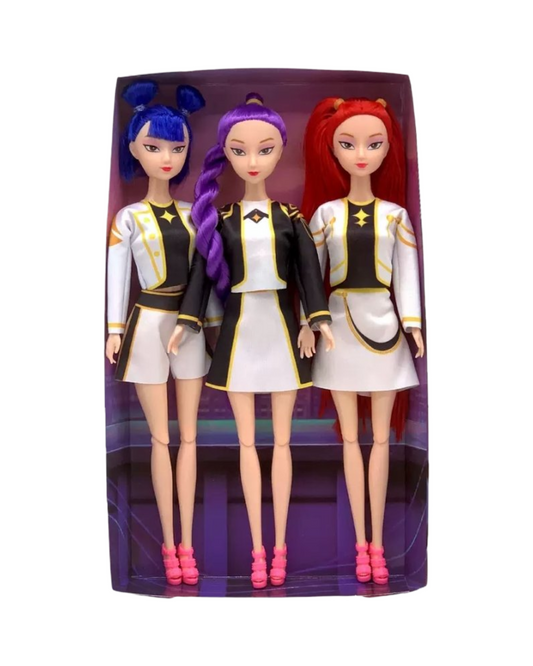 Kpop Demon Hunter Girl Group Dolls 30cm All 3-Rumi,Mira & Zoey