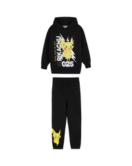 Kid Pokemon Cartoon Printed Hoodie Tracksuit Set