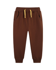 Cotton Fleece Joggers-Soft Casual Sweatpants for Kids