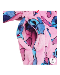 Oversized Girls Stitch Graphic Fluffy Oodie