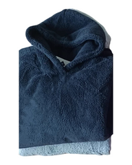 Plush Fluffy Fleece Wearable Blanket Hoodie – Ultra-Soft Oversized Hooded Sweatshirt for Men
