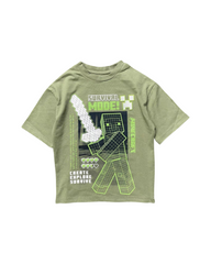 Boys Epic Printed Minecraft Graphic T-Shirt