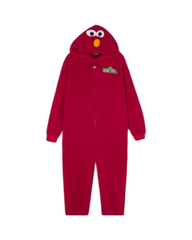 Relaxed Fit Furry Monster Adult Fleece Onesie Sleepwear Jumpsuit
