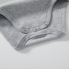 Sleeveless Summer 100% Cotton Baby Onesie with Snap Fasteners