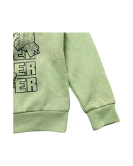 Minecraft Print Boys Hoodie Sweatshirt and Sweatpants Set