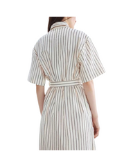 Soft Linen Midi Dress