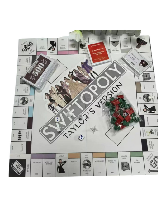 Swiftopoly Taylor Swift Board Game