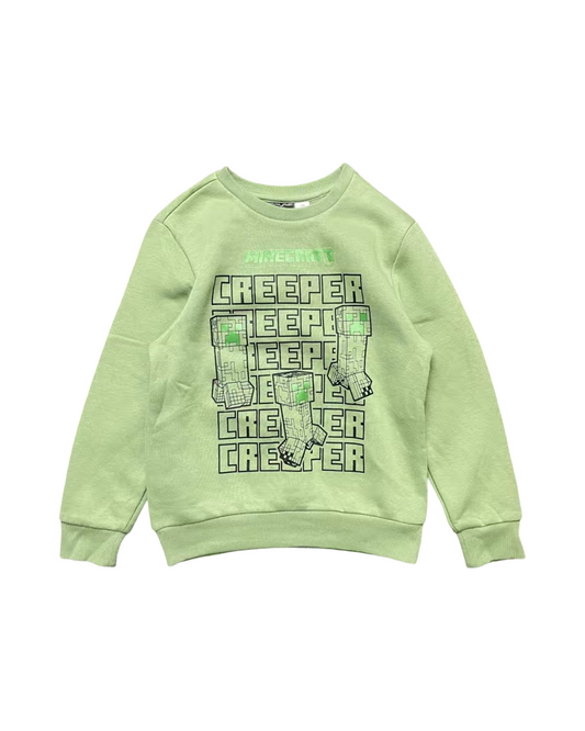 Minecraft Print Boys Hoodie Sweatshirt and Sweatpants Set