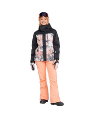 Lightweight Women's Hooded Ski & Snowboard Jacket – Waterproof Winter Sport Coat with Pockets
