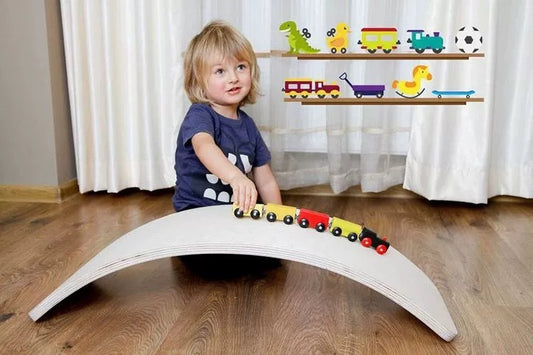 Wooden Wobble Balance Board