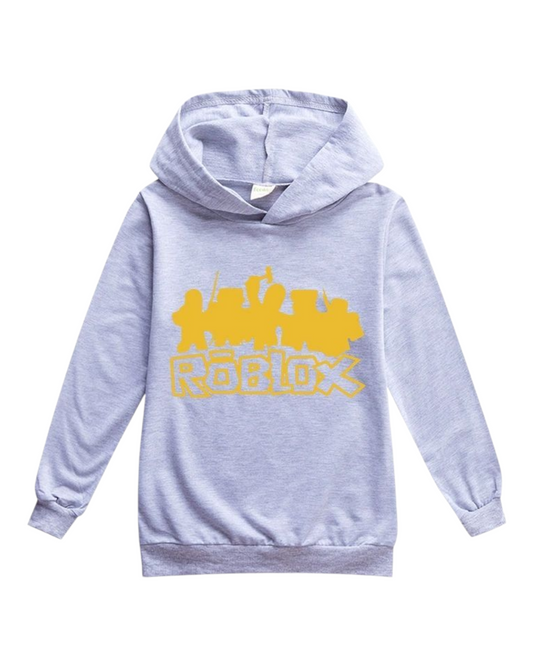 Boys' Hoodie with Roblox Print