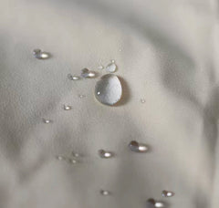 Waterproof Synthetic Rain Coat with Hood and Pockets