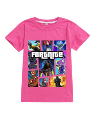 Graphic Colourful T-Shirt with Fortnite Design