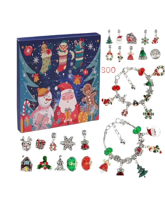 DIY Christmas Charm Bracelet for Girls and Women