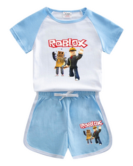 Boys' T-Shirt and Shorts Roblox Pyjama Set