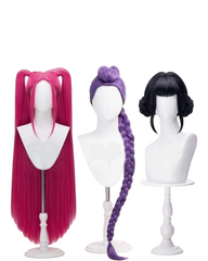 K-Pop Demon Hunter Anime Wigs - Rumi, Mira, or Zoey Cosplay Hair Styles
