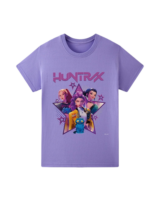 Unisex Kpop Demon Hunter Cotton T-Shirt – Casual Graphic Tee