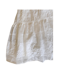 Dreamy White Backless Mini Dress