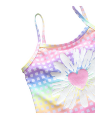 Flowery Swimwear Set