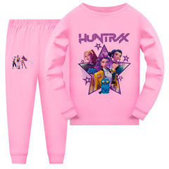 KPop Demon Hunters Print Long Sleeve PJ Set
