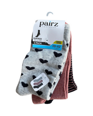 Soft Cotton Blend Patterned Crew Socks – Everyday Comfort