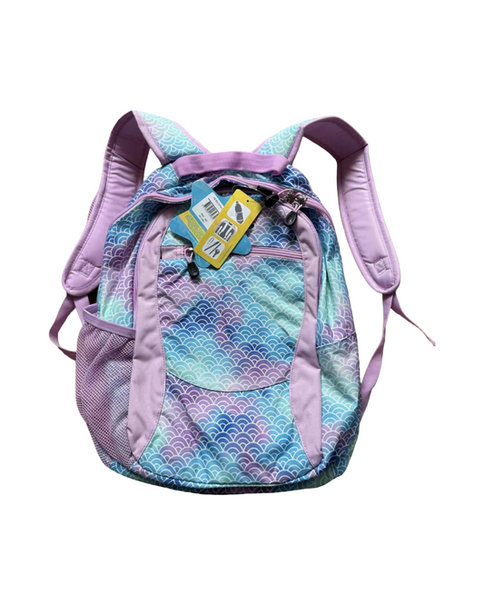 Printed Student Backpack Kids School Bag Travel Rucksack with Water Bottle Holder