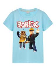 HERSE Boys' Roblox Cotton T-Shirt