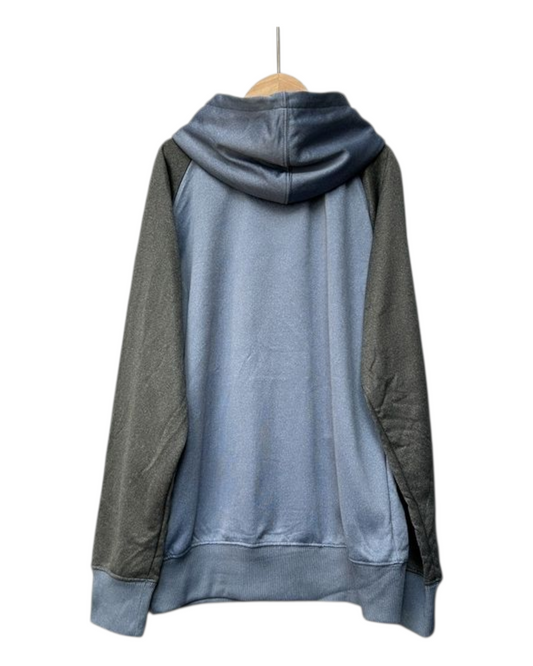 Boys' Grey Hooded Activewear Jumper