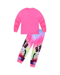 Taylor Swift Print Long-Sleeved Top Set