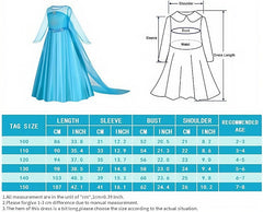 Majestic Frozen-Inspired Elsa Costume Set for Girls