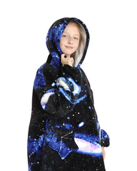 Oversized Fluffy Kids Oodie Blanket – Ultra-Soft & Warm